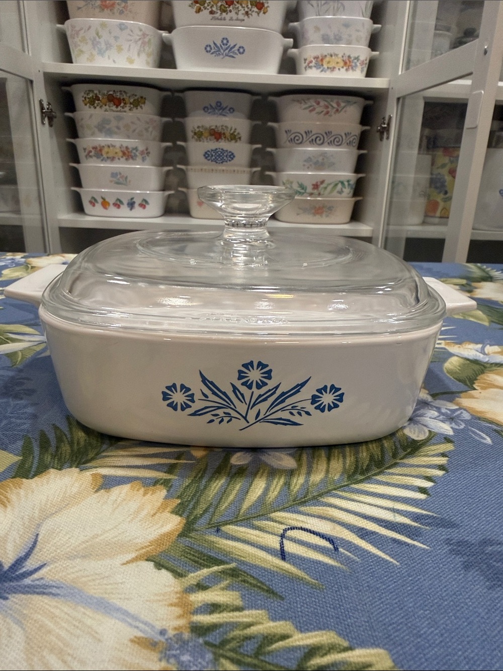 Corningware Blue Cornflower Design A-1-B
